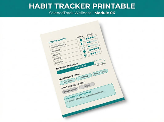 Habit Tracker Printable