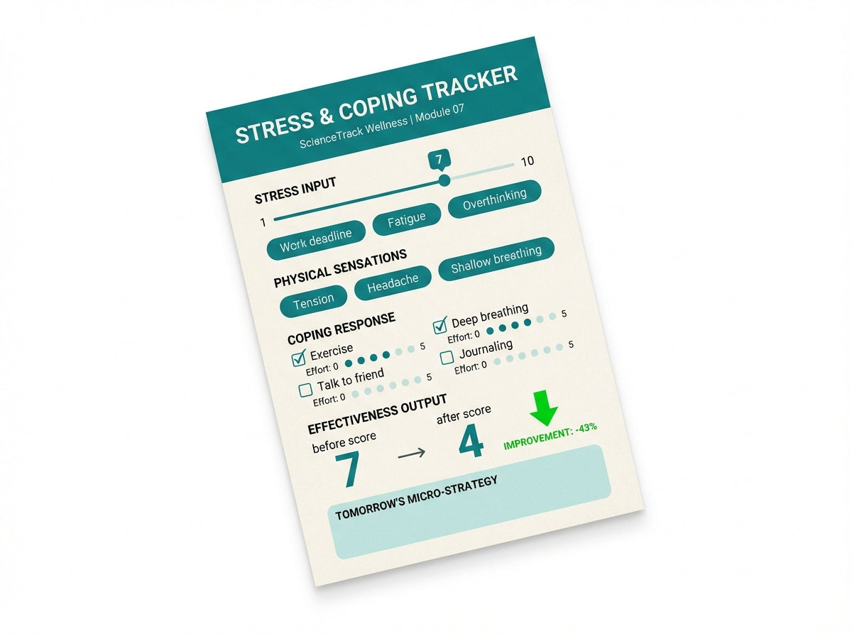 Stress & Coping Tracker