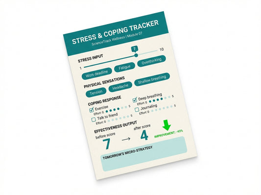 Stress & Coping Tracker